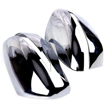 Chrome Rearview Mirror Cover Trim for Nissan Rogue X-Trail (2014-2017)