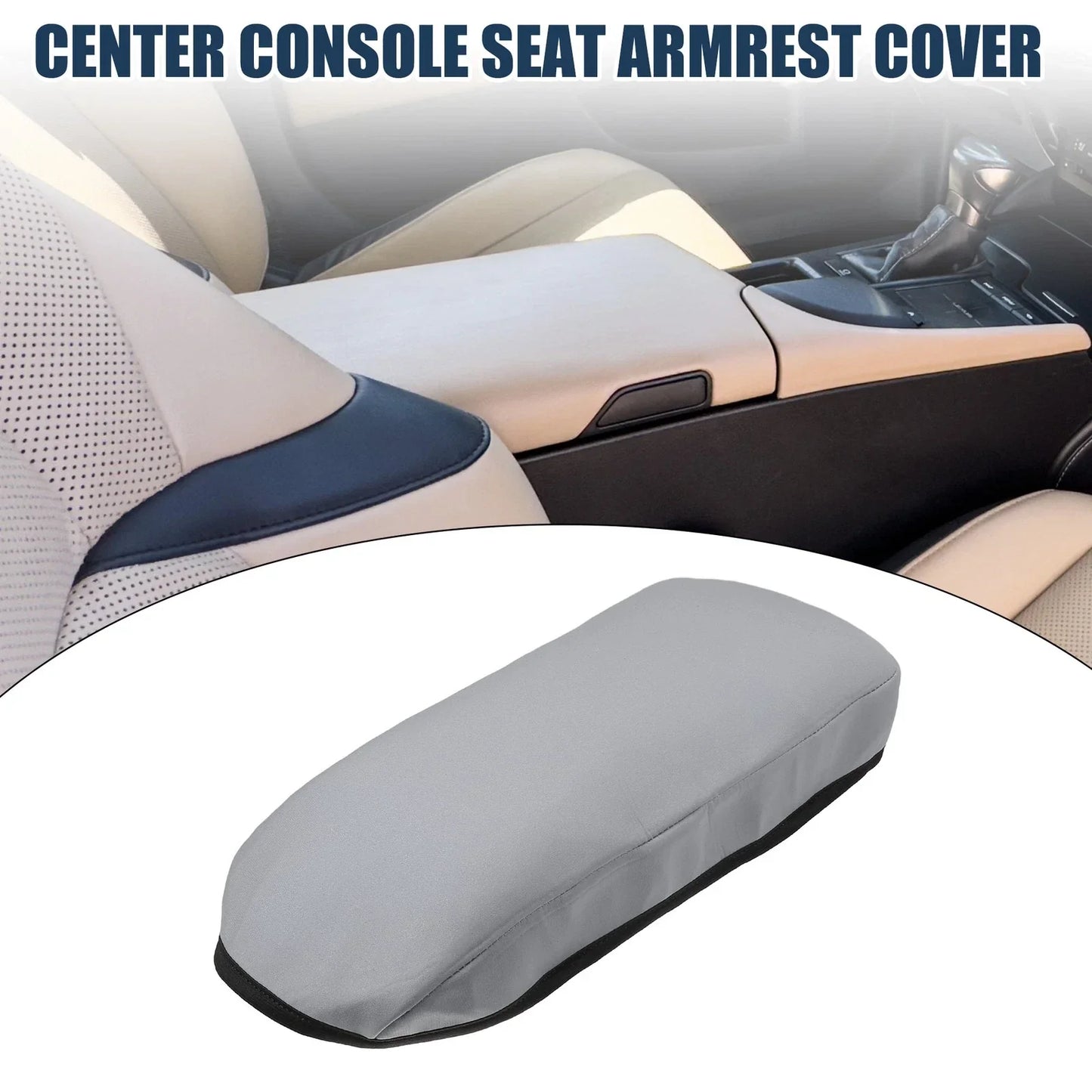 Armrest Protector Cover Pad for Lexus ES350 (2008-2012) - Gray 1 x Piece
