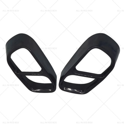 Tail Pipe Cover Gloss Black for BMW X5 (2014-2018)