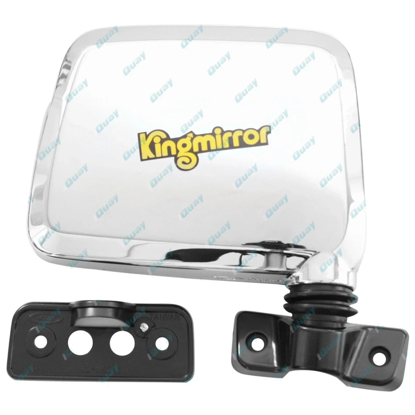 RH Chrome Skin Mount Door Mirror for Nissan Patrol GQ RHS Right