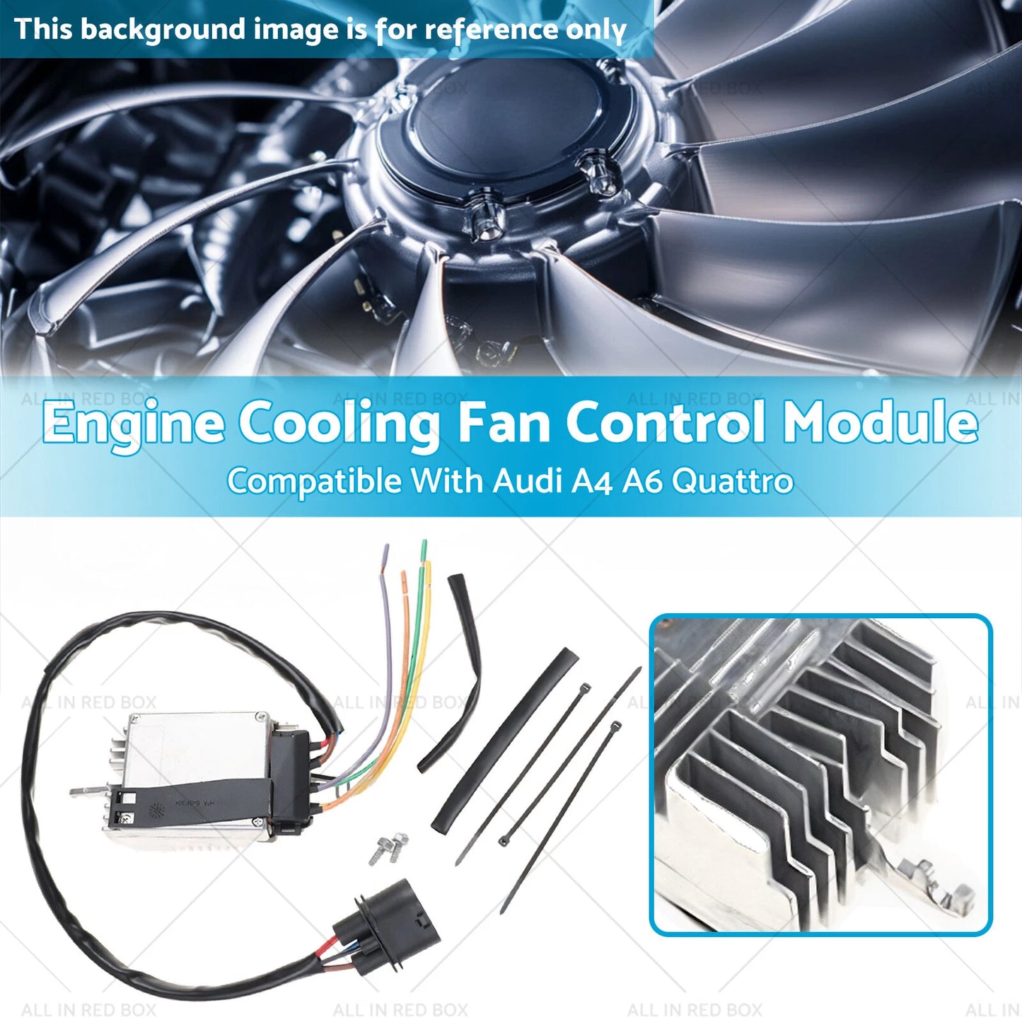 Cooling Fan Control Module for Audi A4 A6 Quattro (2002-2009)