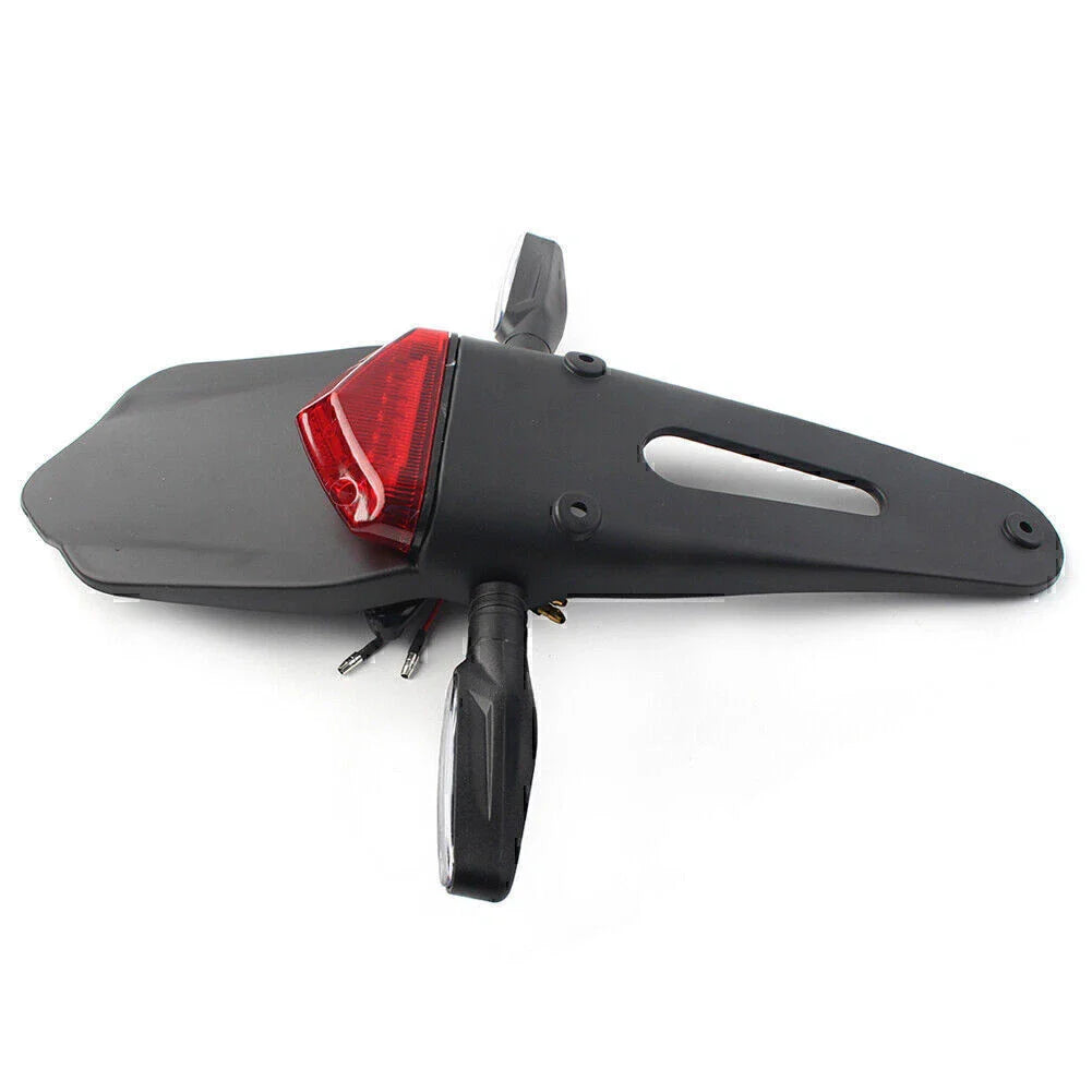 LED Rear Fender Brake Tail Light Turn Signal for Universal Motorcycle
