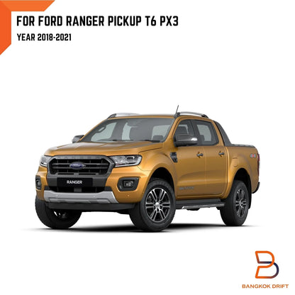 3" Slim Matte Black Fender Flares for Ford Ranger Pickup (2018-2022)