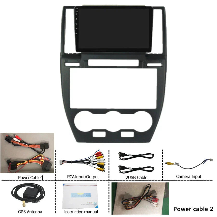 9" Android 11.0 GPS Stereo Radio for Land Rover Freelander 2006-2012