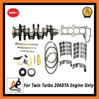 Crankshaft Engine Rebuild Kit for Jaguar E-PACE XE XF II 2.0D (2018–2024)