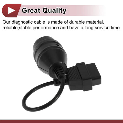 38 Pin OBD1 to 16 Pin OBD2 Car Diagnostic Connector Adapter Cable