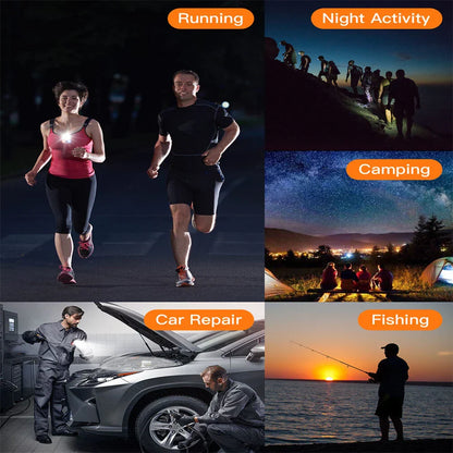1080P Mini Outdoor Sports Camera Video Recorder w/ LED Flashlight Waterproof