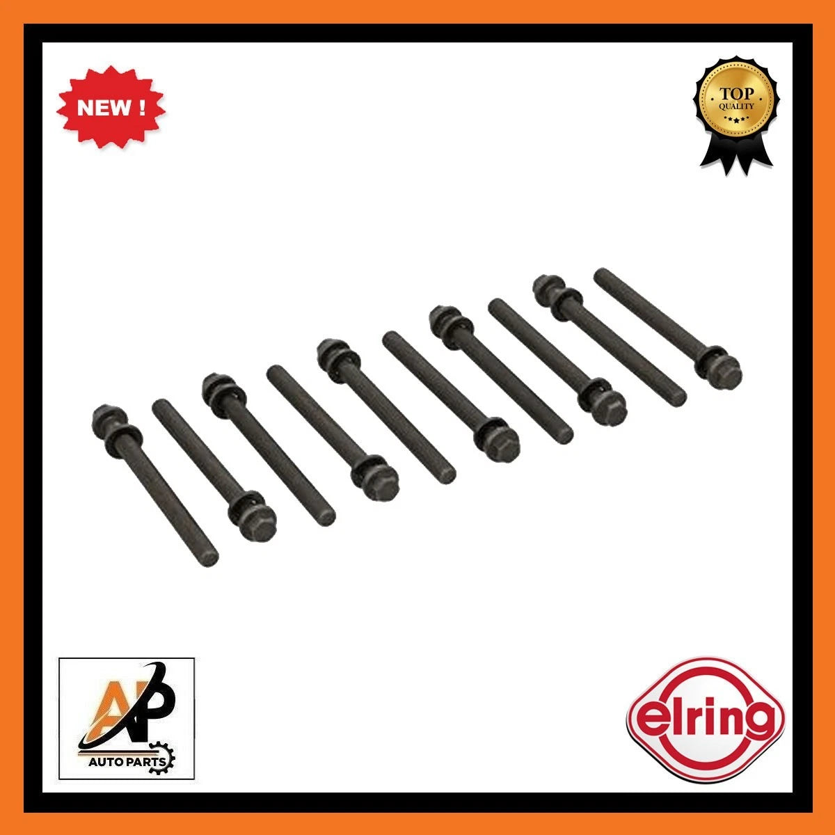 Cylinder Head Bolt Set Replacement for Chrysler XLD25 (1988–1992)