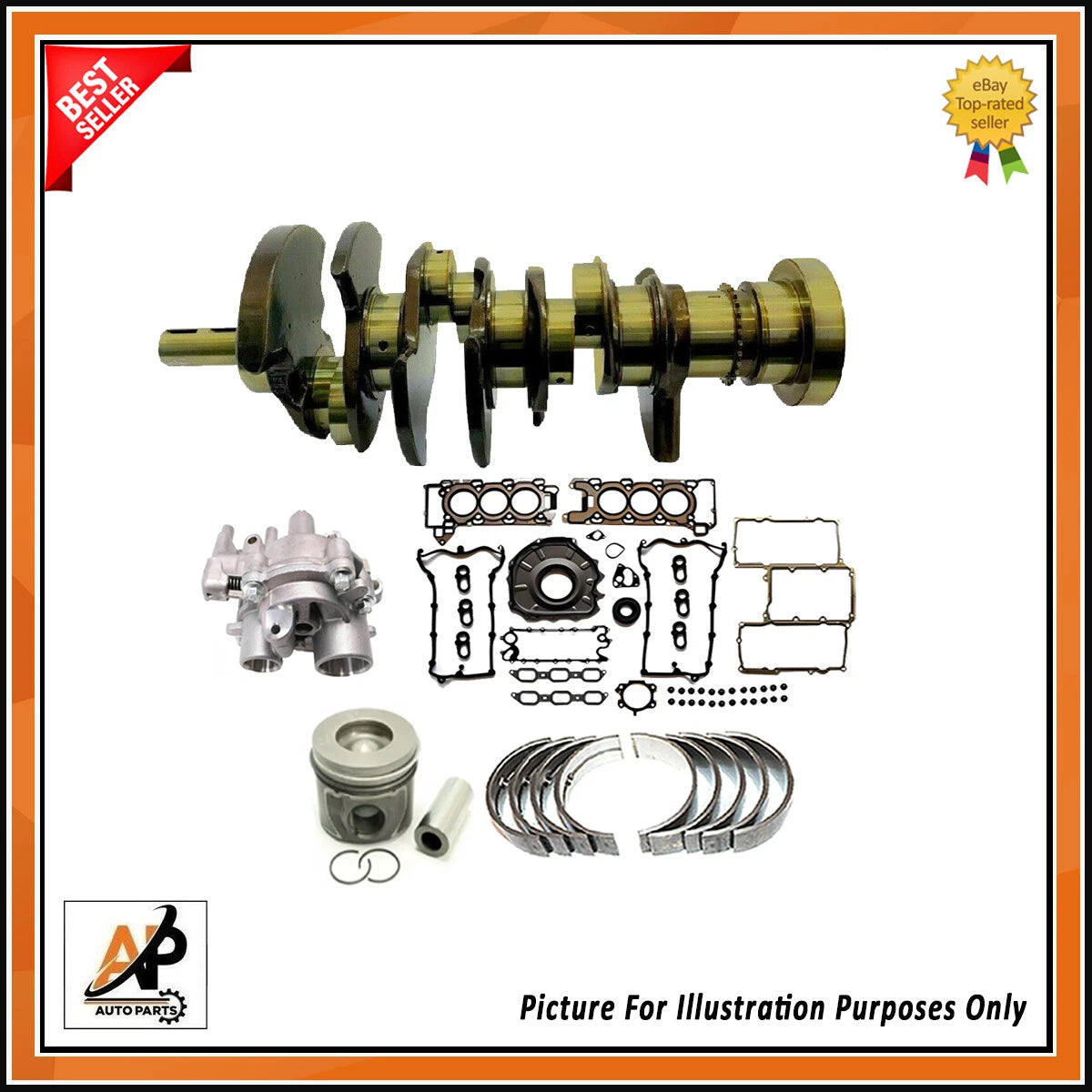 Crankshaft Engine Rebuild Kit for Range Rover Sport 3.0 Petrol (2005–2014)