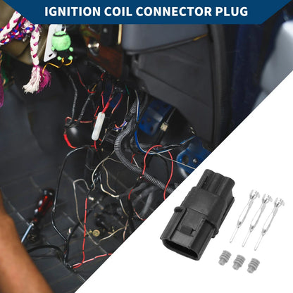 Ignition Coil Connector Plug Male Wire Terminal for Honda Acura