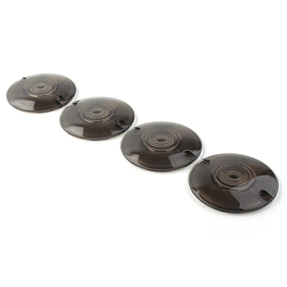 Turn Signal Lens Covers for Harley Touring Electra Glide Road King (2014-2023)