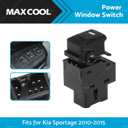 Passenger Side Power Window Switch for Kia Sportage (2010-2015)