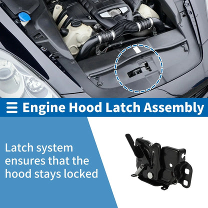 Hood Latch Assembly for Dodge Nitro (2007-2011) - 1 x Quality Replacement