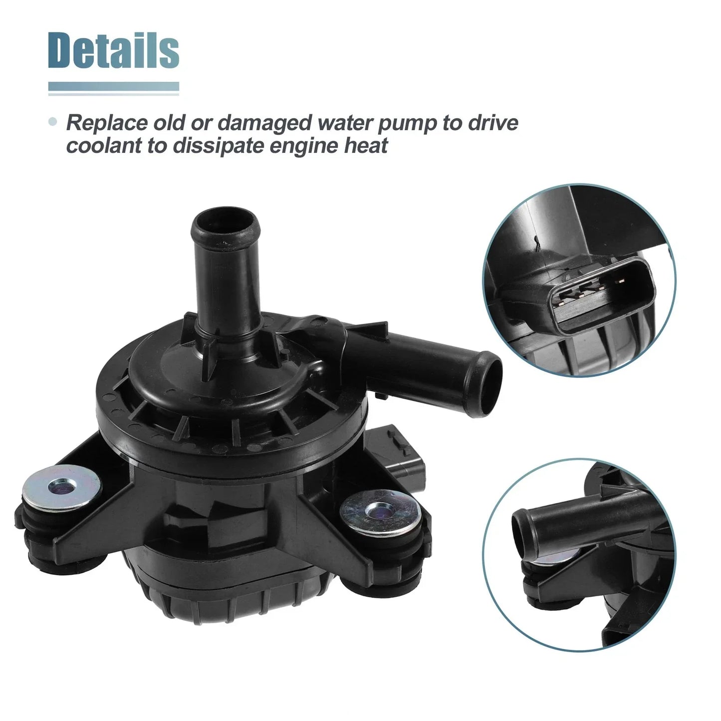Drive Motor Inverter Cooler Water Pump for Lexus Toyota Hybrid (2006-2023)