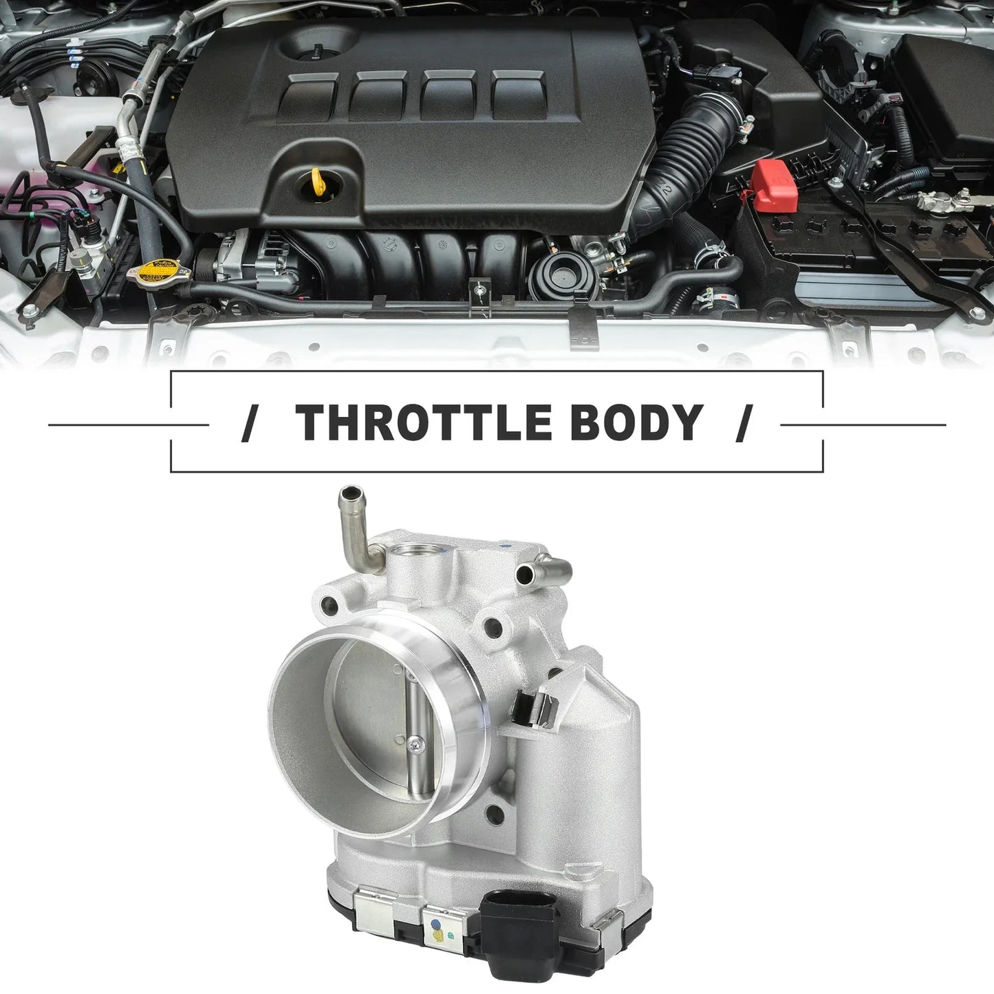 Throttle Body for Hyundai Santa Fe 2.4L L4 (2010-2012) - 1 x Pcs No.3510025400