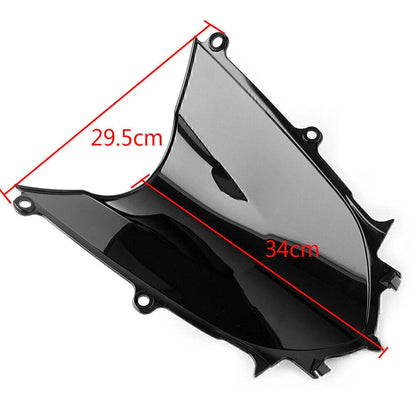 Tan Double Bubble Windscreen for Yamaha YZF 600 R6 (2017-2018)