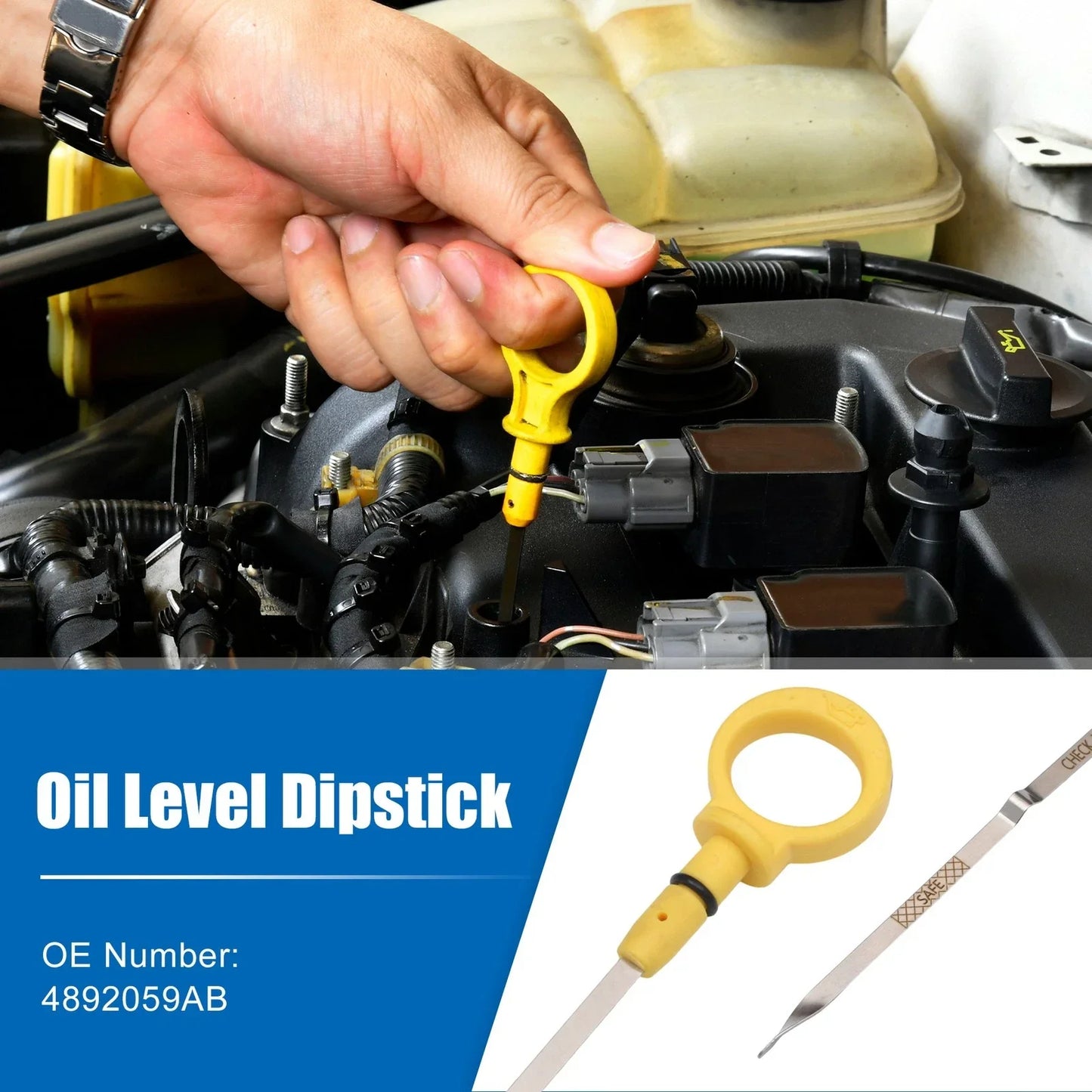 Engine Oil Level Indicator Dipstick for Dodge Avenger 2008-2010 6 x Cyl 2.7L