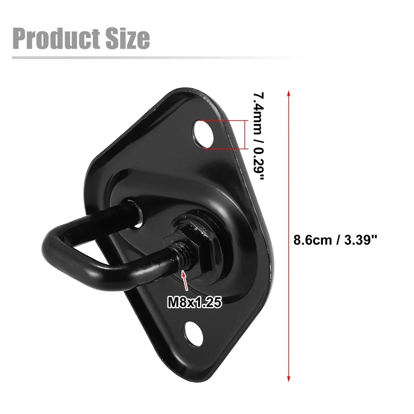 2 x Hood Lock Latch Upper for Mercedes-Benz C63 AMG C300 (2008-2017)