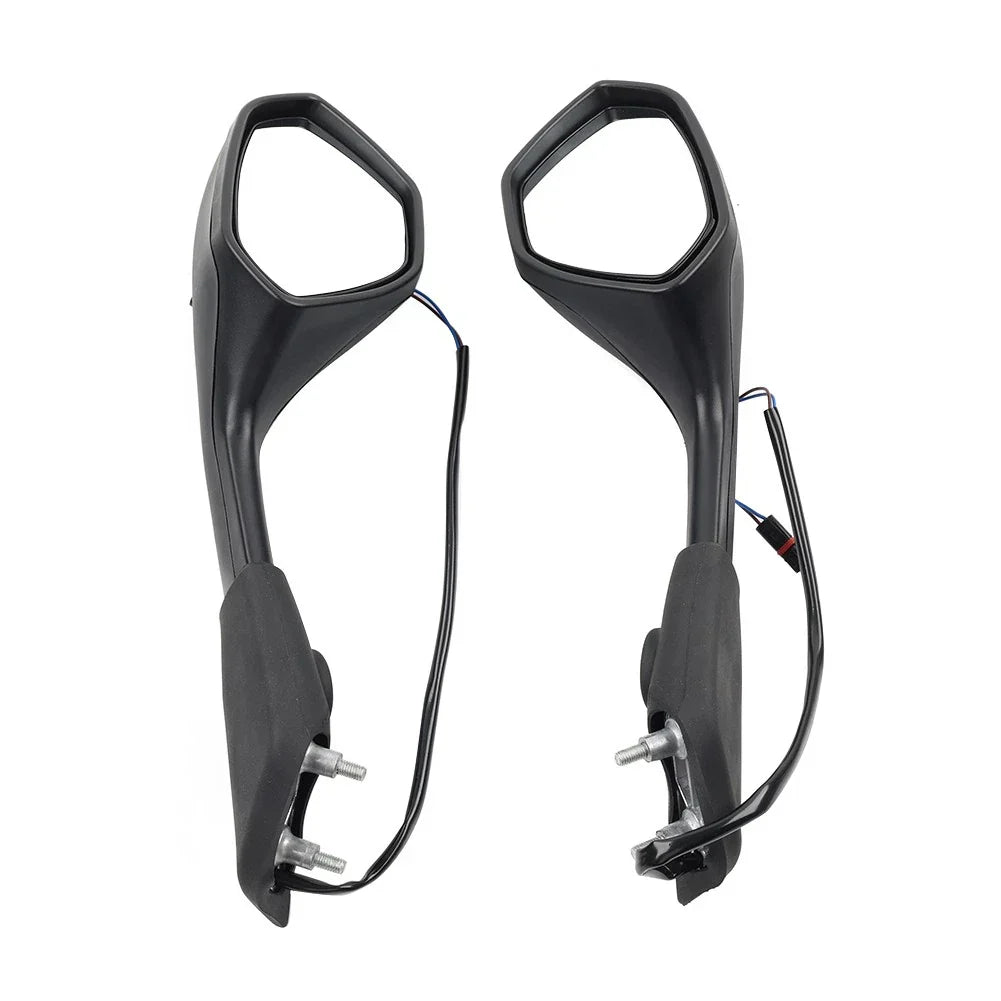 Side Rear View Mirrors w/ Turn Signals for BMW S1000RR (2019-2024)