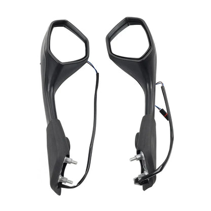 Side Rear View Mirrors w/ Turn Signals for BMW S1000RR (2019-2024)