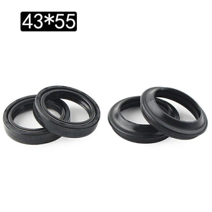4 x 43X55 Motorcycle Front Fork Damper Shock Absorber Oil Seal