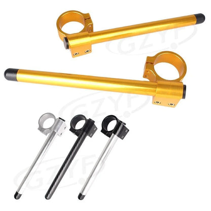 33mm Clip On Handlebar Fork Tubes - Universal for Moto