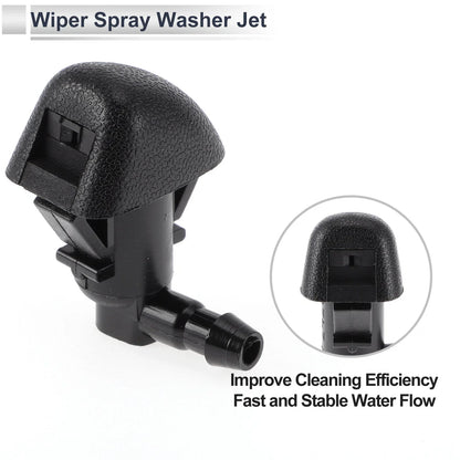 Washer Nozzle & 6 x Hose Connectors for Honda
