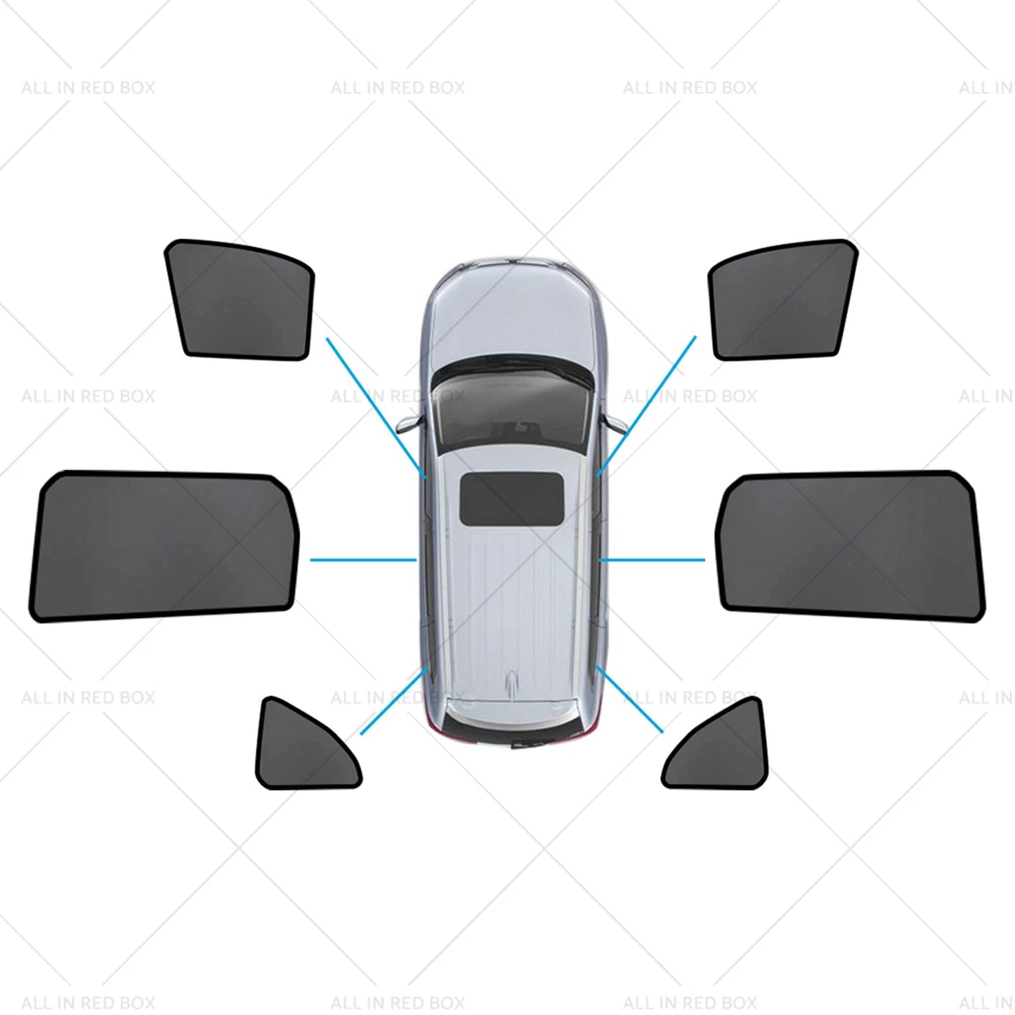 Magnetic Mesh Sun Blind Shades for Honda CR-V (2017-2023)
