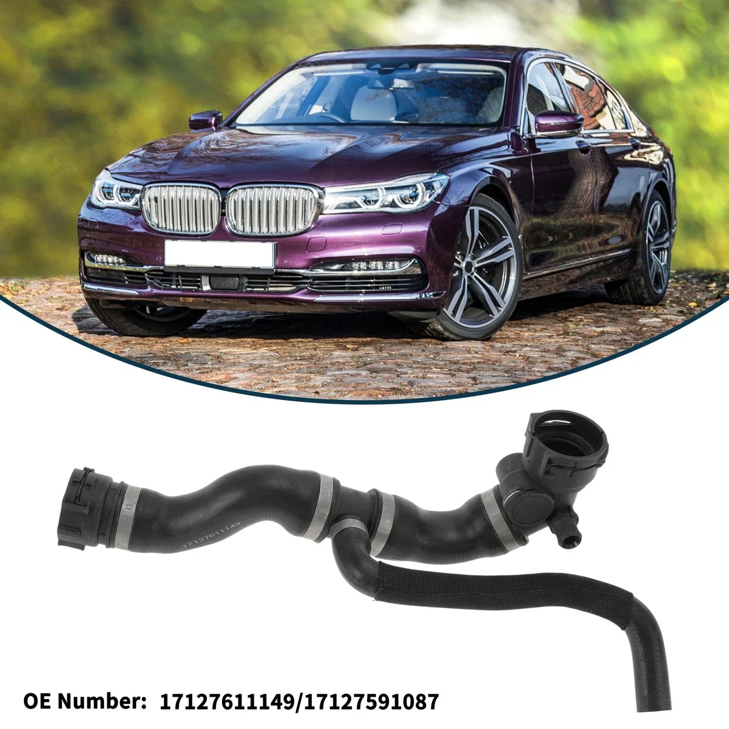 Radiator Hose for BMW 760Li 6.0L (2009-2015)