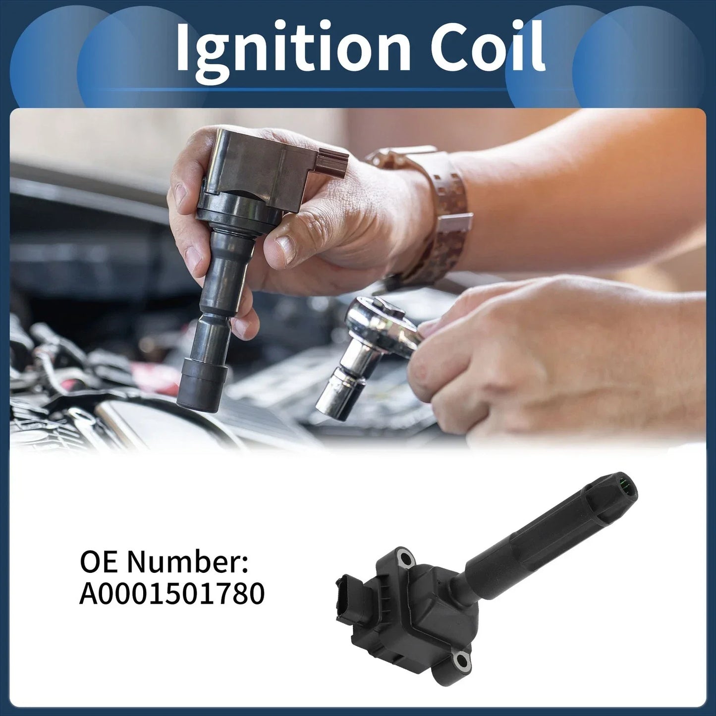 Ignition Coil Pack for Mercedes-Benz C230 (2002)