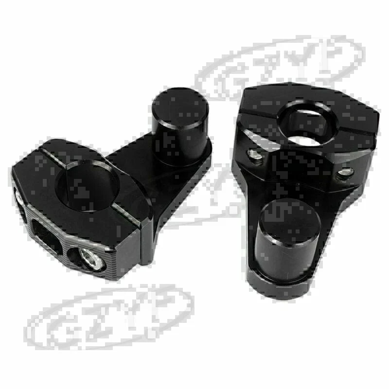 Aluminum 7/8" 22mm CNC Motorcycle Handlebar Mount Clamps for Bike