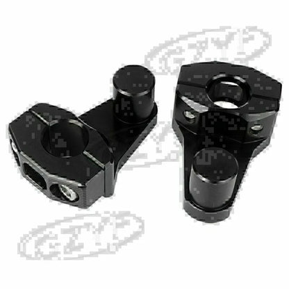 Aluminum 7/8" 22mm CNC Motorcycle Handlebar Mount Clamps for Bike