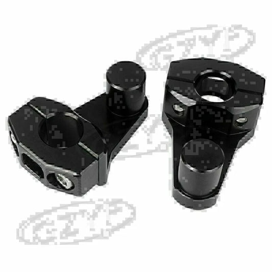Aluminum 7/8" 22mm CNC Motorcycle Handlebar Mount Clamps for Bike