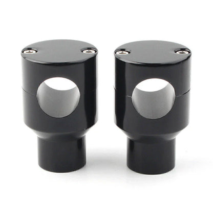 1" Handlebar Mount Adapter Risers for Honda Harley Motorcycle