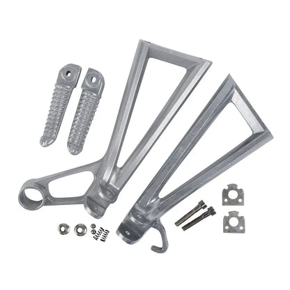 Passenger Footrests Pegs Bracket Set for Yamaha YZF R6 (2003-2009)