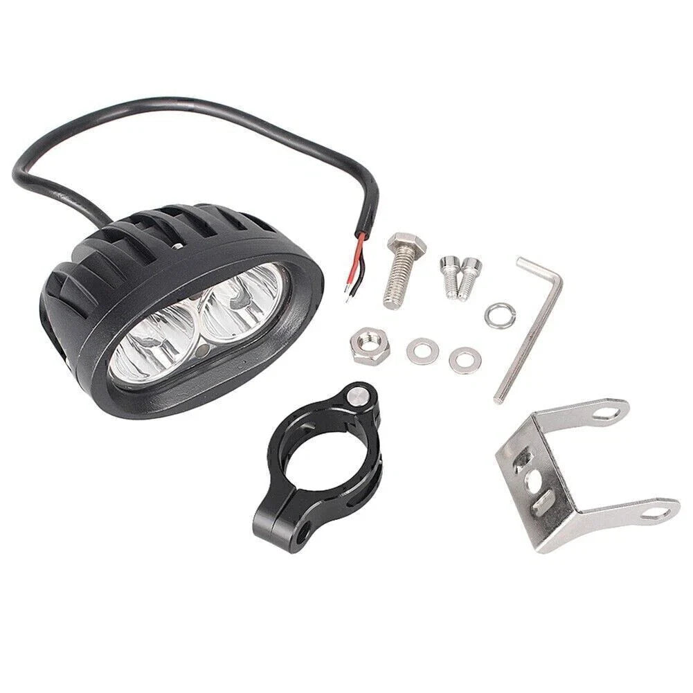 Bright LED Headlight Fog Spot Light for Motorcycle Bike