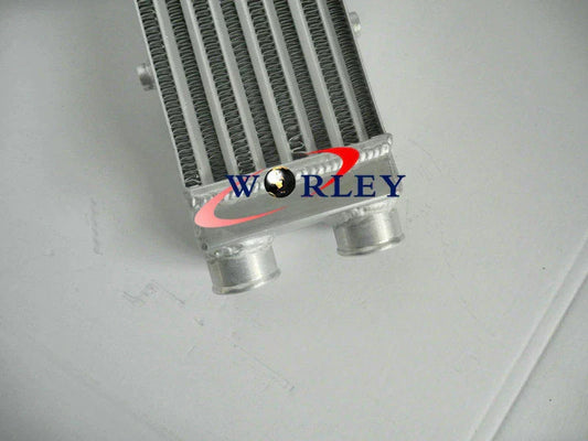 2" Universal Turbo Aluminum Intercooler 550x140x70 mm SAME SIDE OUTS