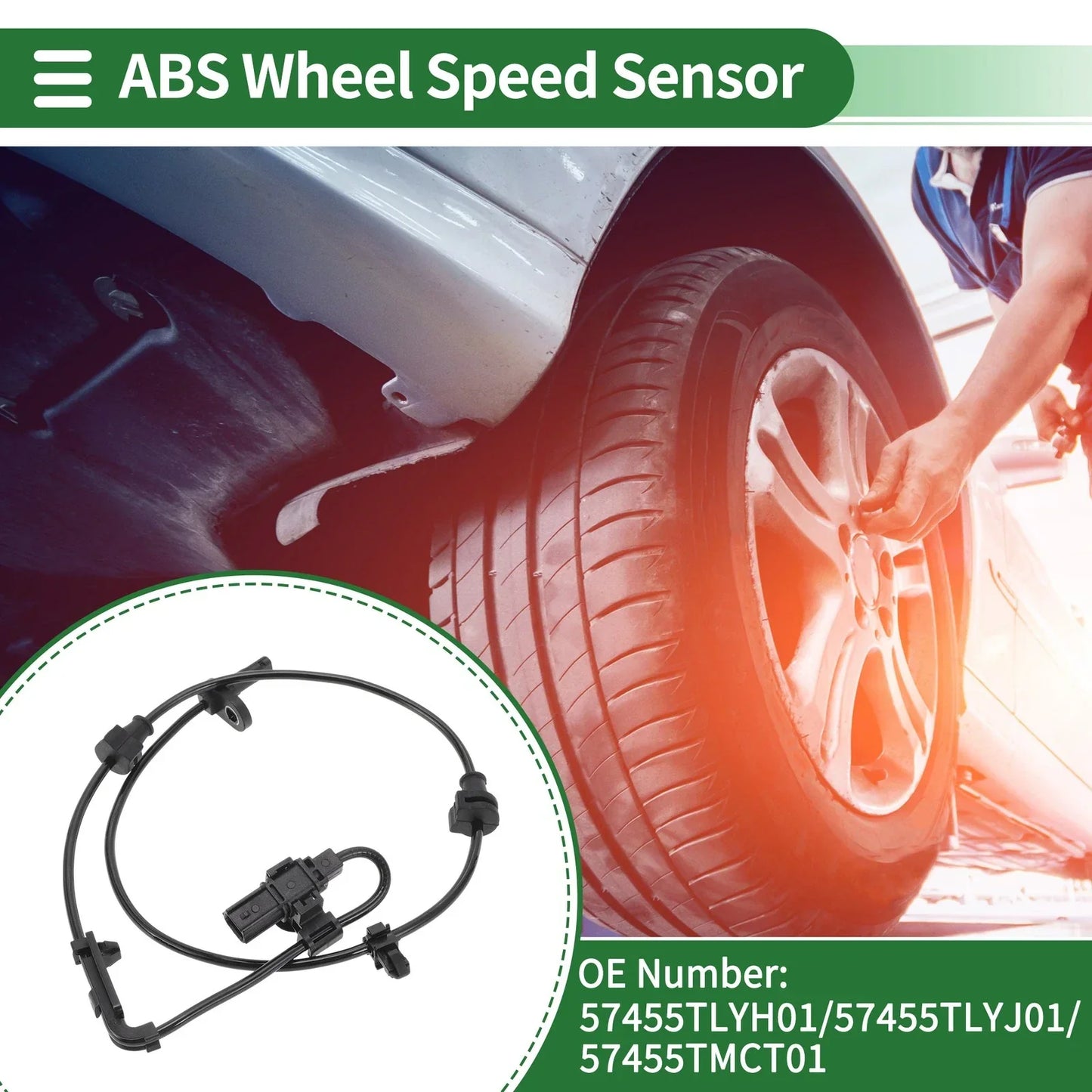ABS Wheel Speed Sensor for Honda CR-V 2017 Front Left