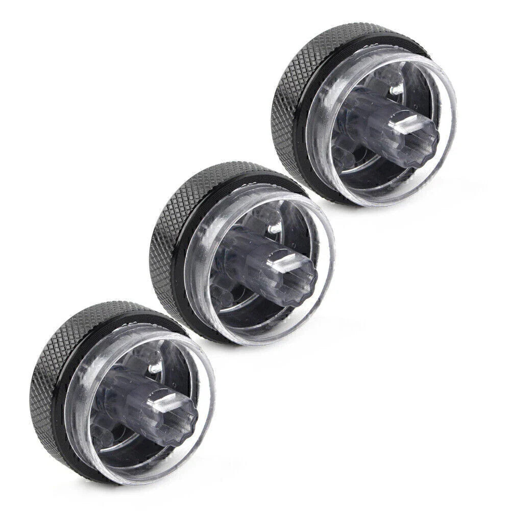 3 Pcs Air Conditioner Switch Knob Button for Ford Focus MK2 MK3 Mondeo (2004-2018)