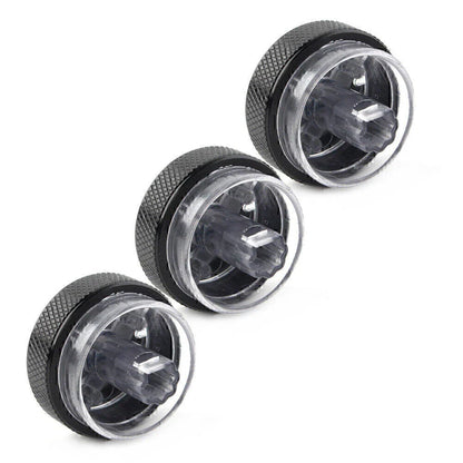 3 Pcs Air Conditioner Switch Knob Button for Ford Focus MK2 MK3 Mondeo (2004-2018)
