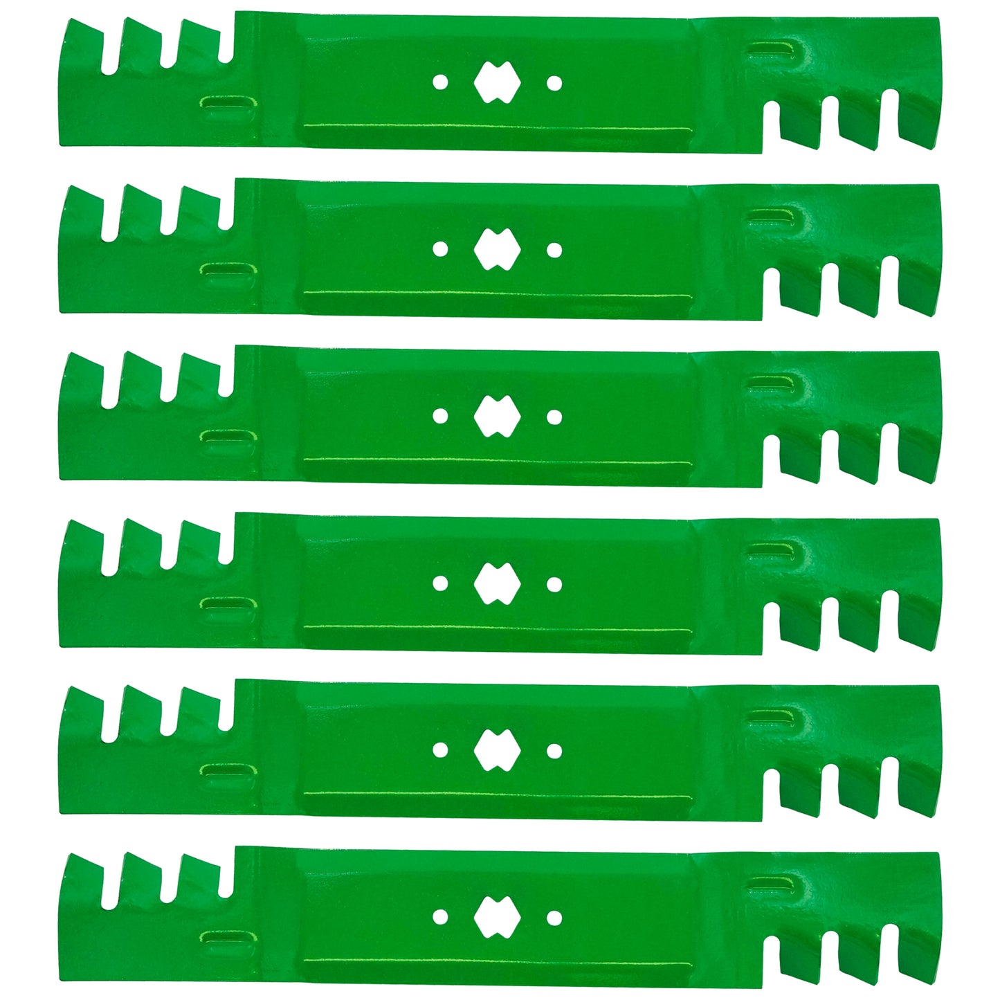 Caltric Gator Blades Heavy Duty for White Outdoor L13 LT13 LT1300 (38")