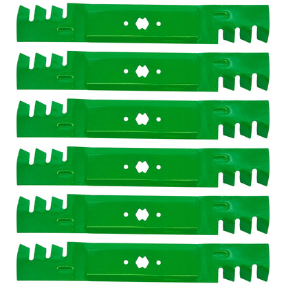 Caltric Gator Blades Heavy Duty for White Outdoor L13 LT13 LT1300 (38")