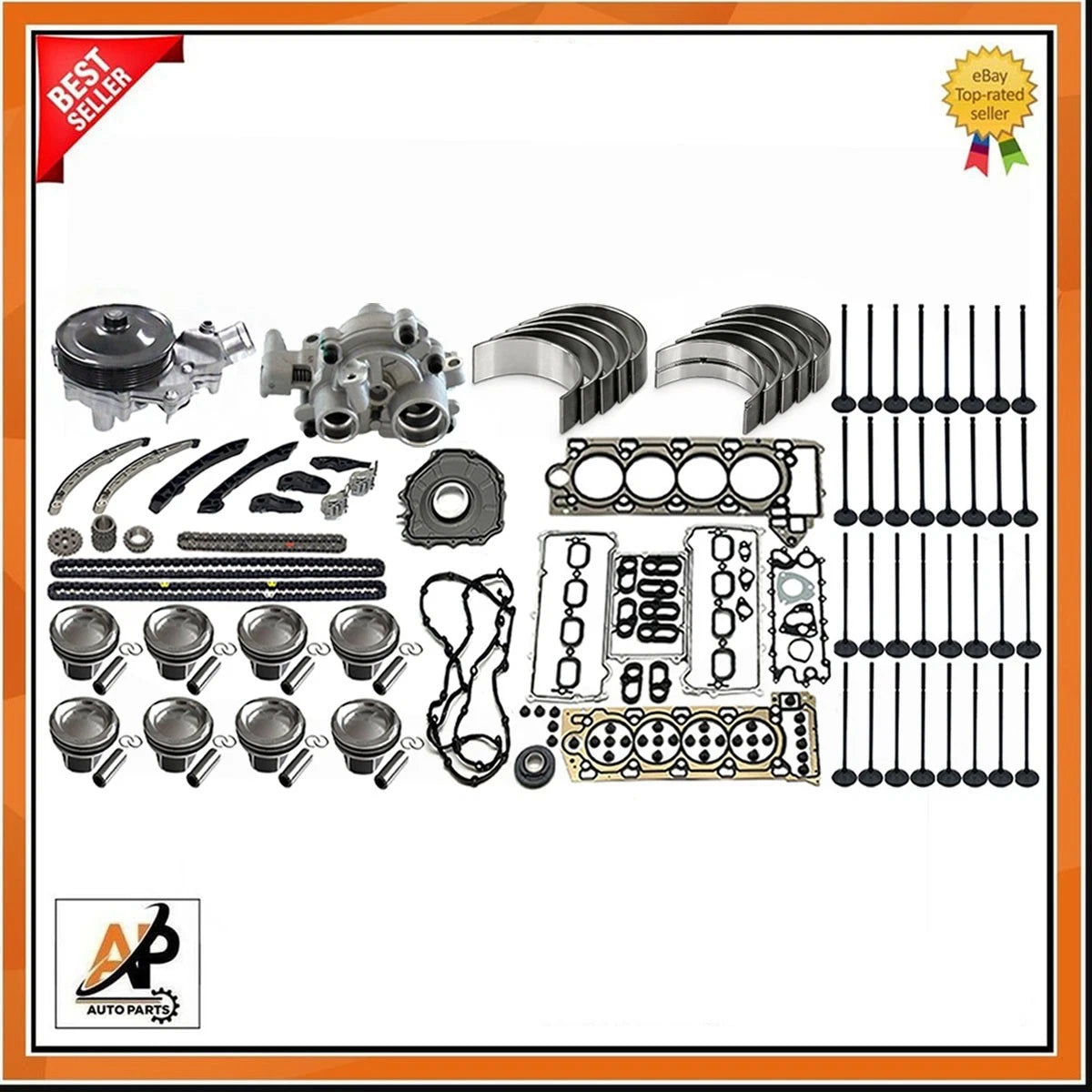 Engine Pistons Replacement Set for Land Rover Range Rover 5.0L (2013–2022)
