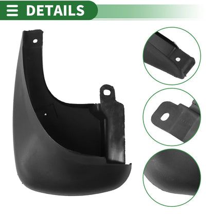Mud Flaps Splash Guards for Hyundai Elantra 2002-2007 with Mount Accessories