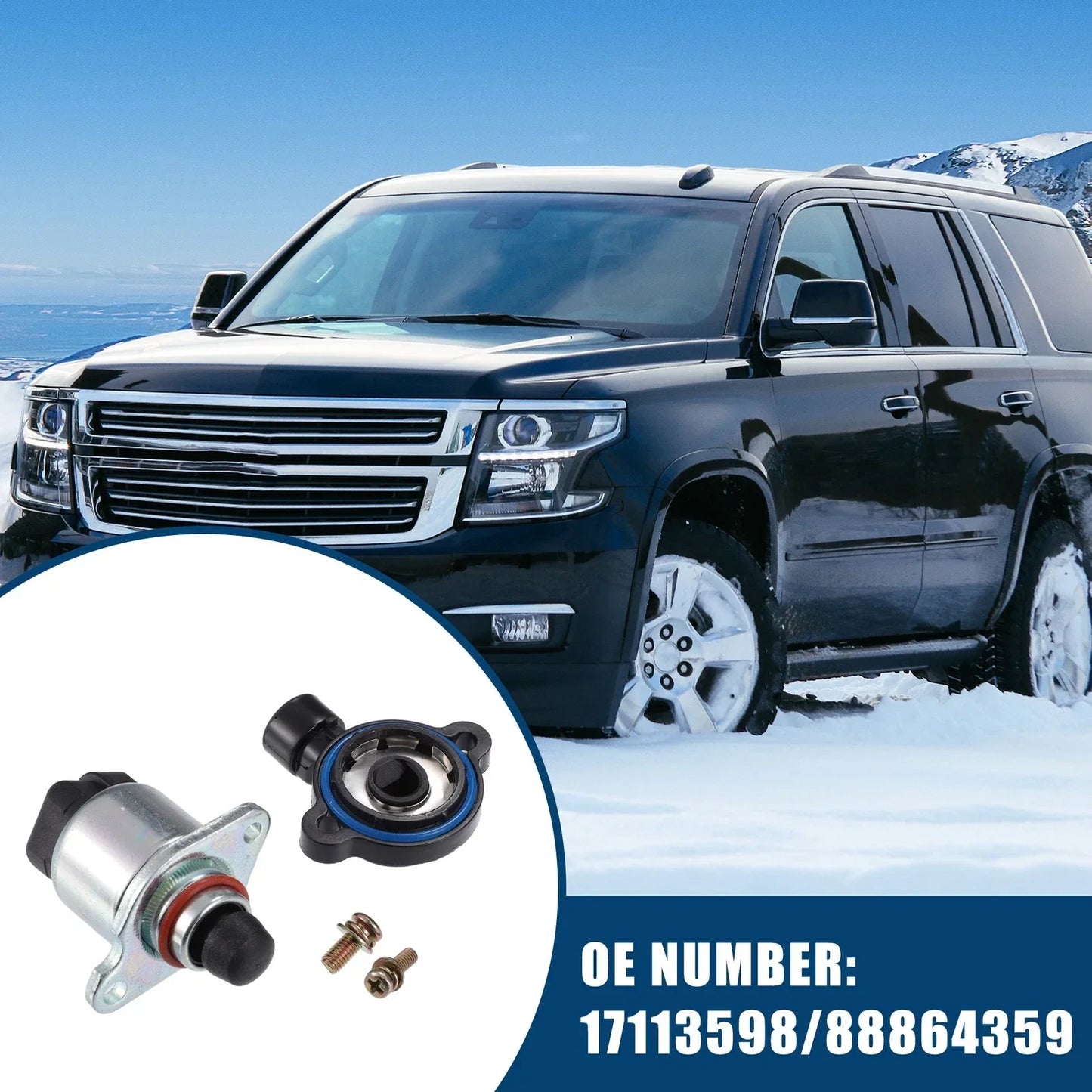 Idle Air Control Valve for Chevrolet Avalanche 1500 (2002) - 1 Set