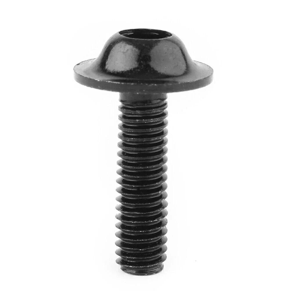 10 x M6 Body Fairing Bolts Fastener Clips for Universal Fit Scooter BLACK