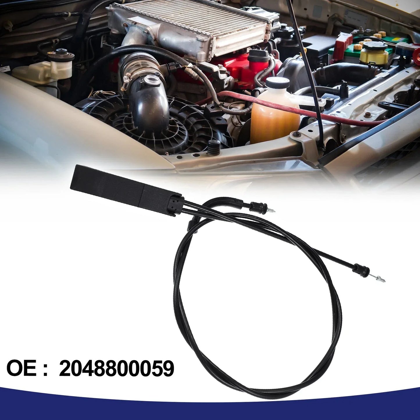 Hood Release Cable for Mercedes-Benz C300 (2009-2014)