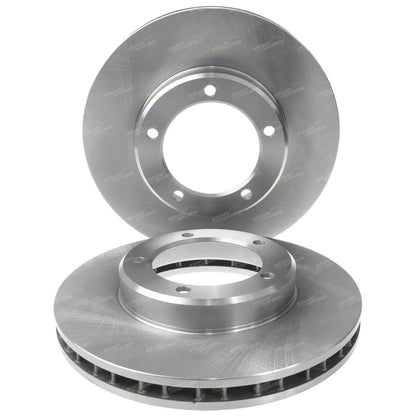 Front Disc Brake Rotors for Toyota Landcruiser HZJ78 HZJ79 V6 4.2L (1999-2007)