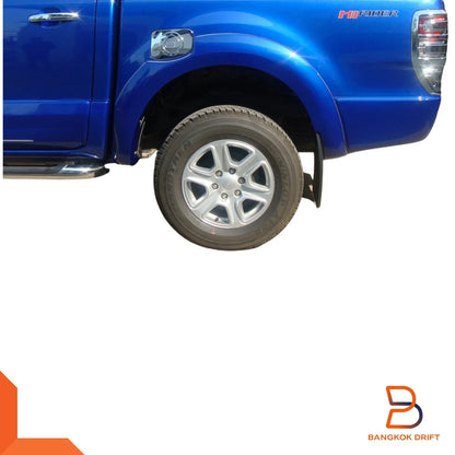 18G Silver Fender Flares for Ford Ranger Ute T6 PX (2012-2015)