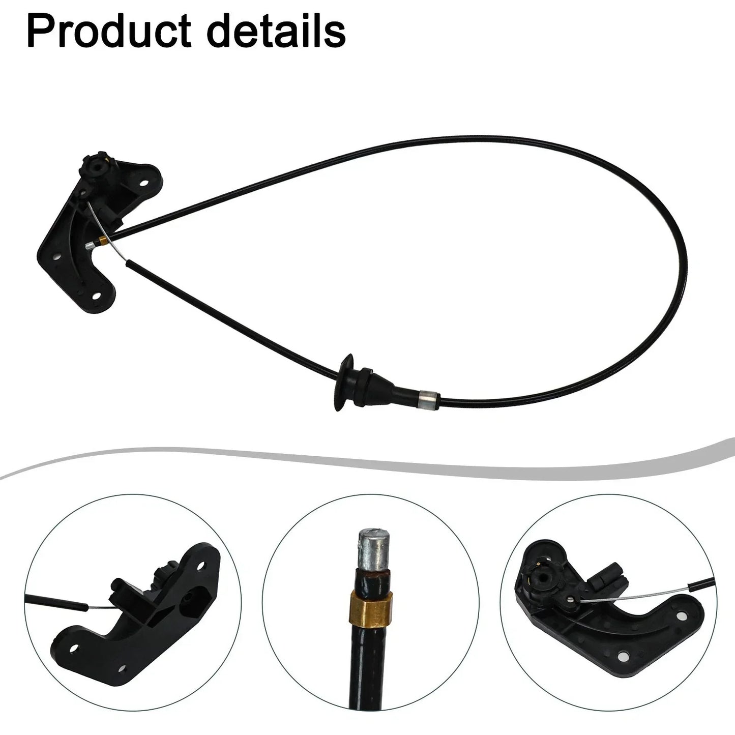 Hood Control Latch Release Cable for Land Rover